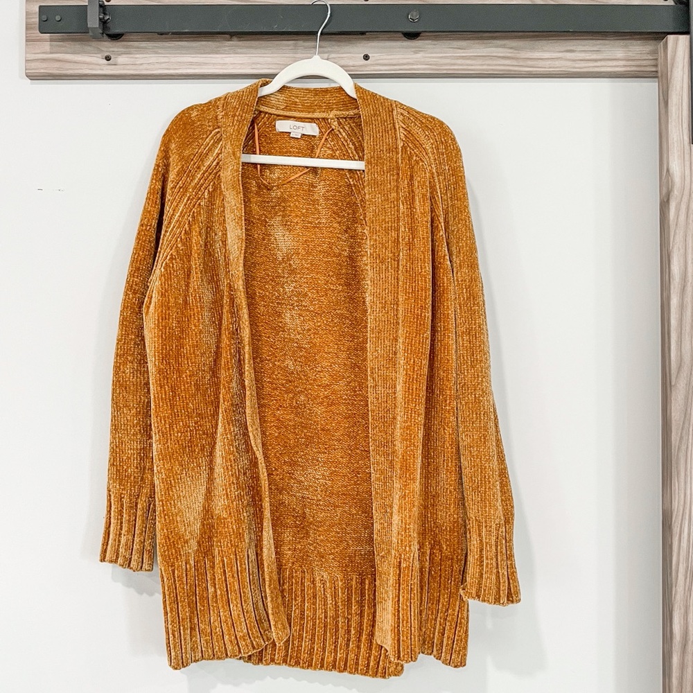 Loft Chenille Cardigan